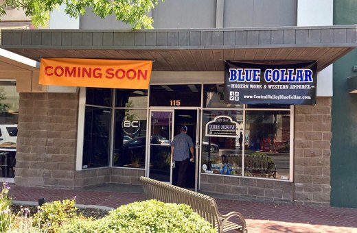 Lemoore High School grad Angel Robles to open his second Blue Collar Store Friday, Aug. 12 in downtown Hanford.